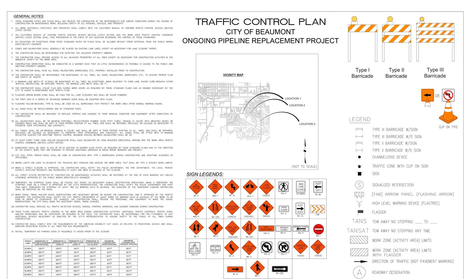 Traffic Handling Plan sample